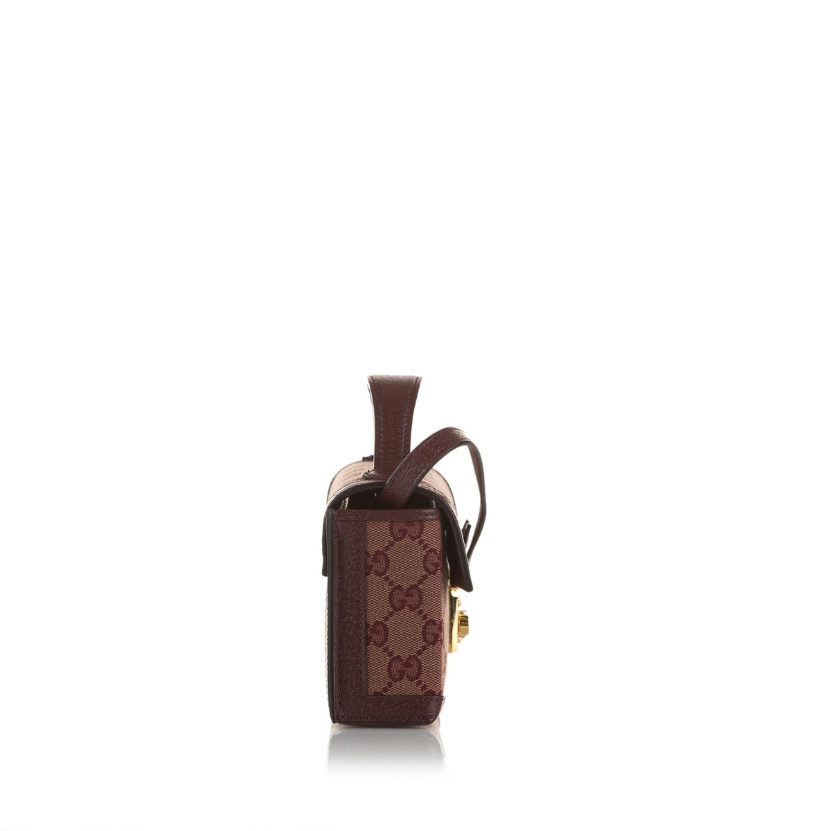 Gucci GG Supreme Padlock Satchel (SHG-x5hOsB)