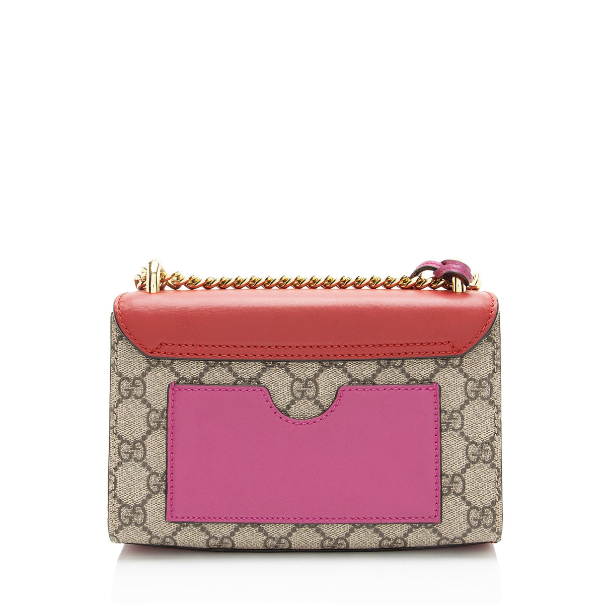 Gucci GG Supreme Padlock Small Shoulder Bag