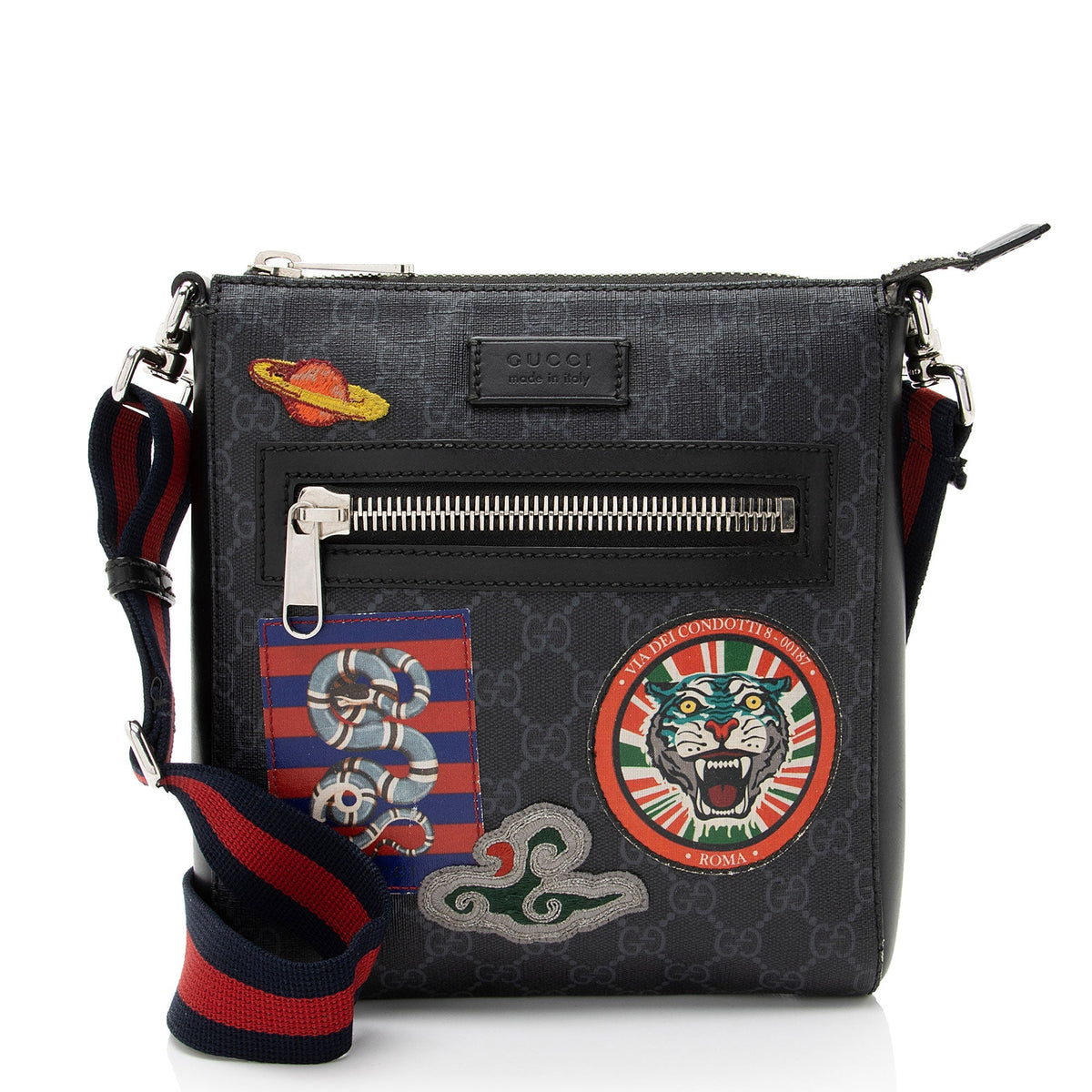 Gucci GG Supreme Patches Messenger