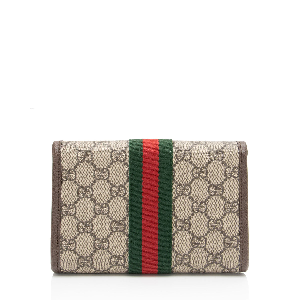 Gucci GG Supreme Rajah Slim Mini Flap Bag (SHF-mFDQig)