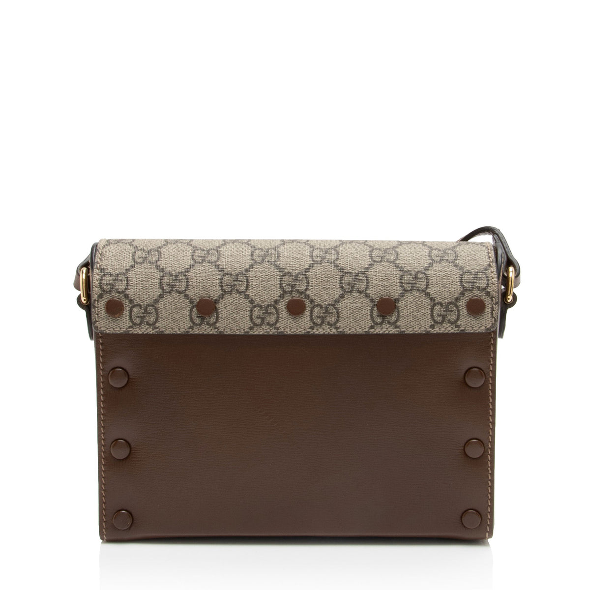 Gucci GG Supreme Script Logo Heart Crossbody (SHF-khREaw)