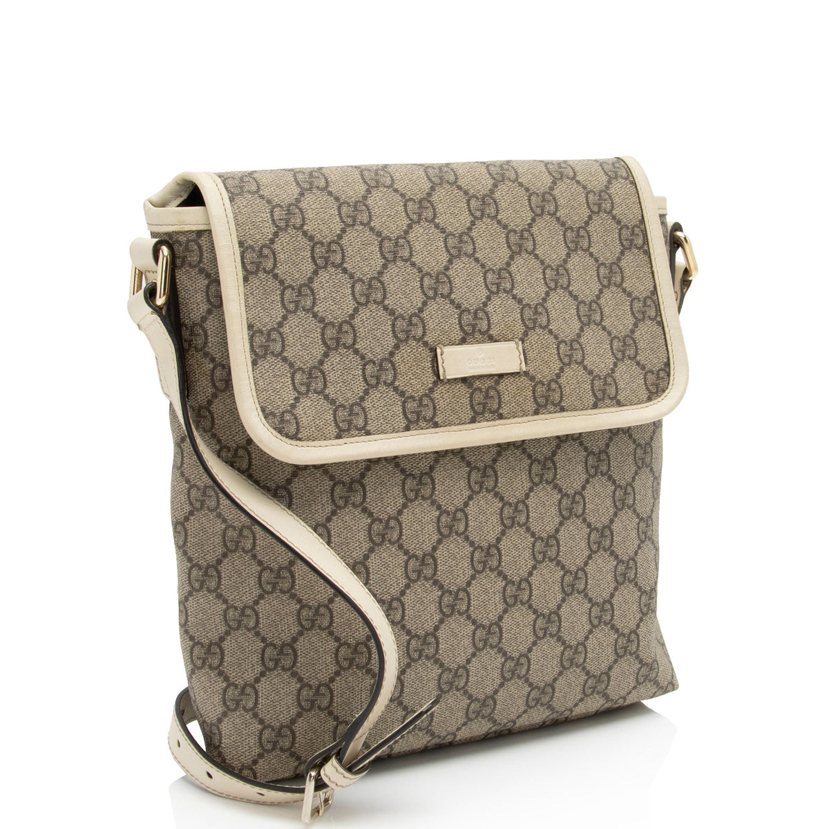 Gucci GG Supreme Flap Small Messenger (SHF-XsPMVv)