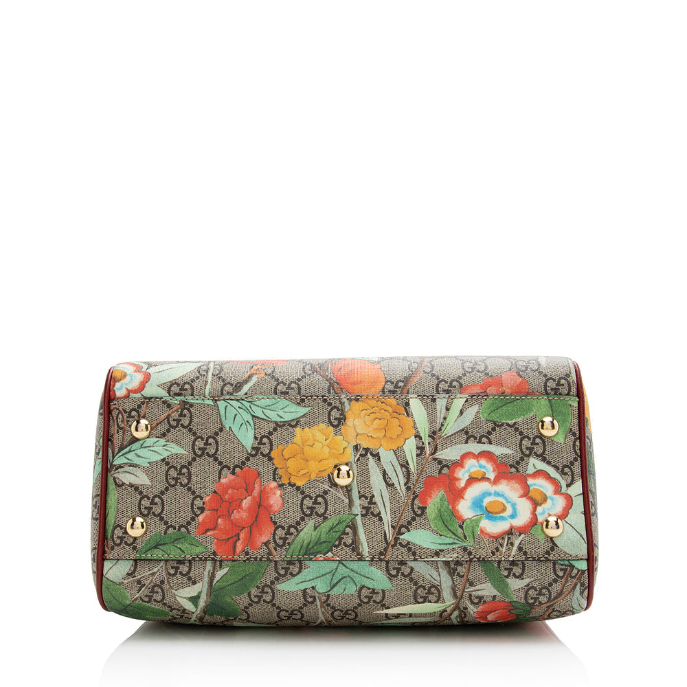 Gucci GG Supreme Tian Small Top Handle Bag (SHF-21836)