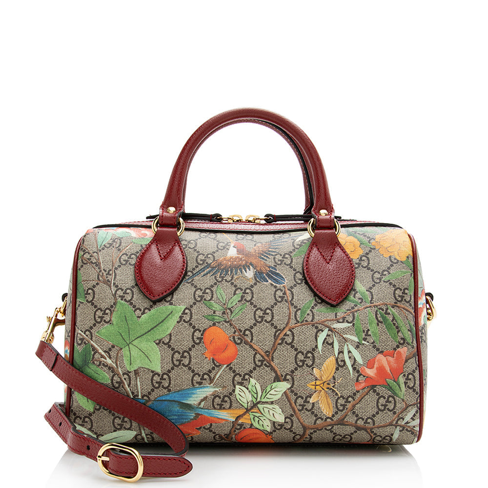 Gucci GG Supreme Tian Small Top Handle Bag (SHF-21836)