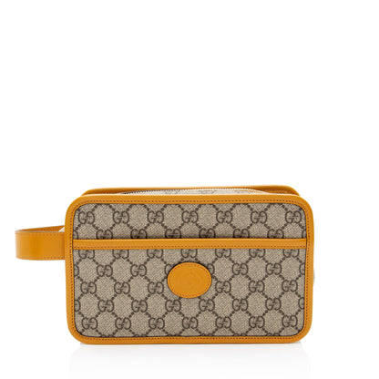 Gucci GG Supreme Toiletry Travel Pouch