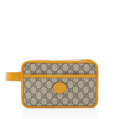 Gucci GG Supreme Toiletry Travel Pouch