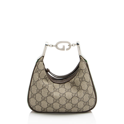 Gucci GG Supreme Web Attache Mini Bag