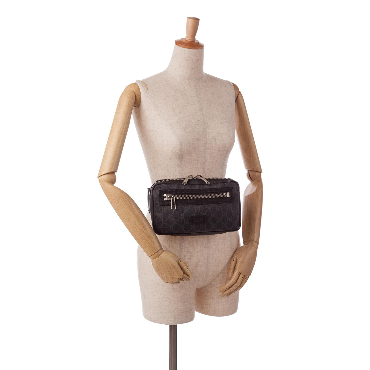 Gucci GG Supreme Web Belt Bag (SHG-eg43OK)