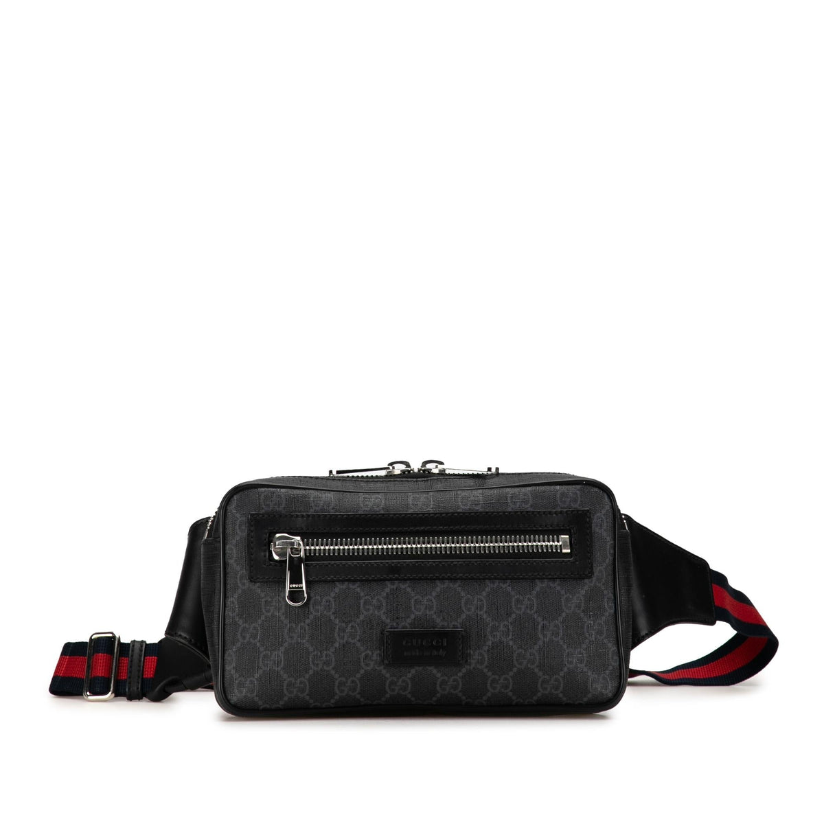 Gucci GG Supreme Web Belt Bag (SHG-2Lu14R)