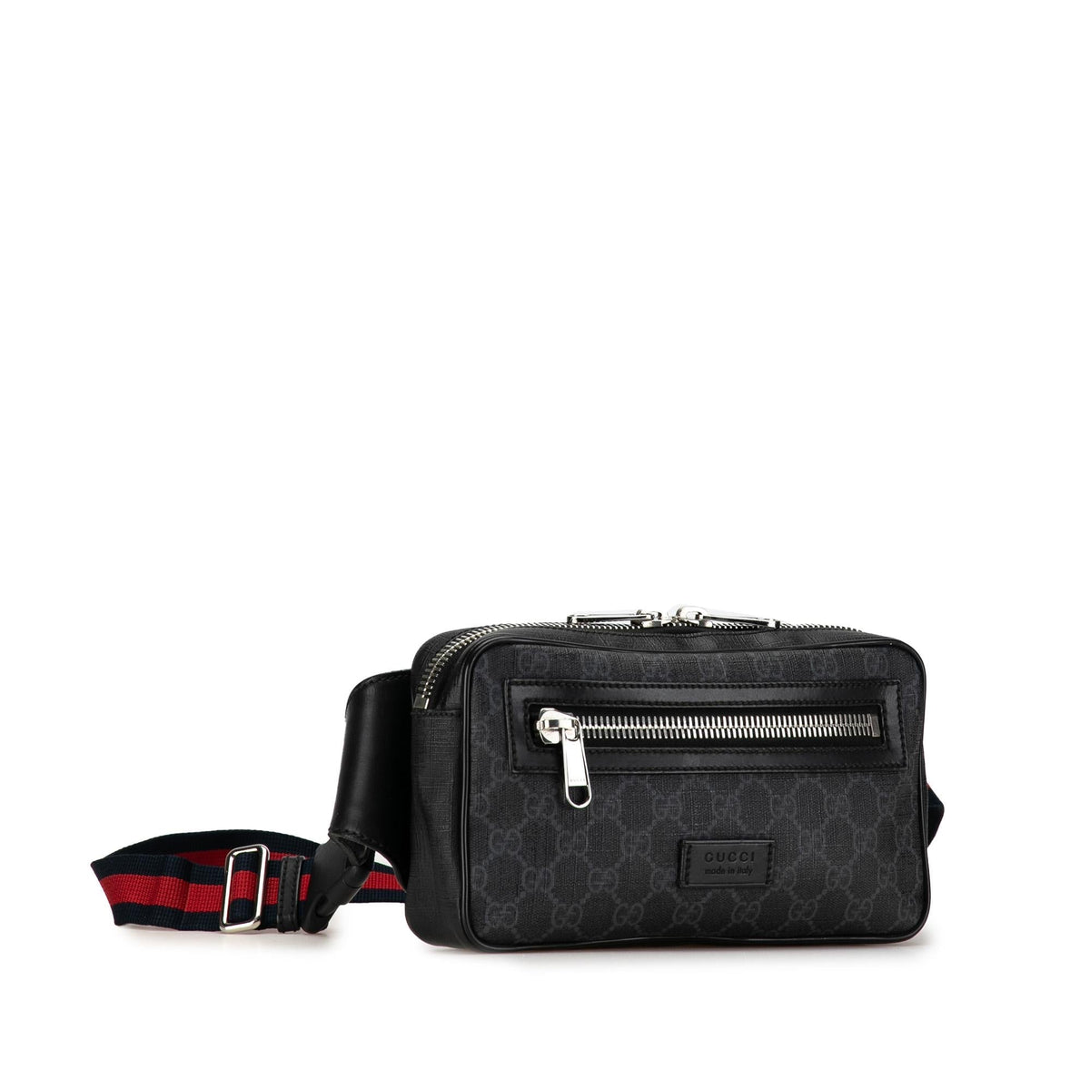Gucci GG Supreme Web Belt Bag (SHG-2Lu14R)