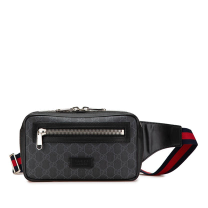 Gucci GG Supreme Web Belt Bag