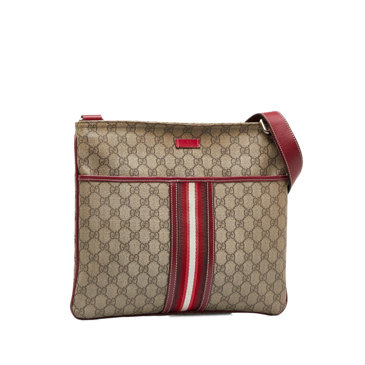 Gucci GG Supreme Web Crossbody (SHG-iPdJuy)