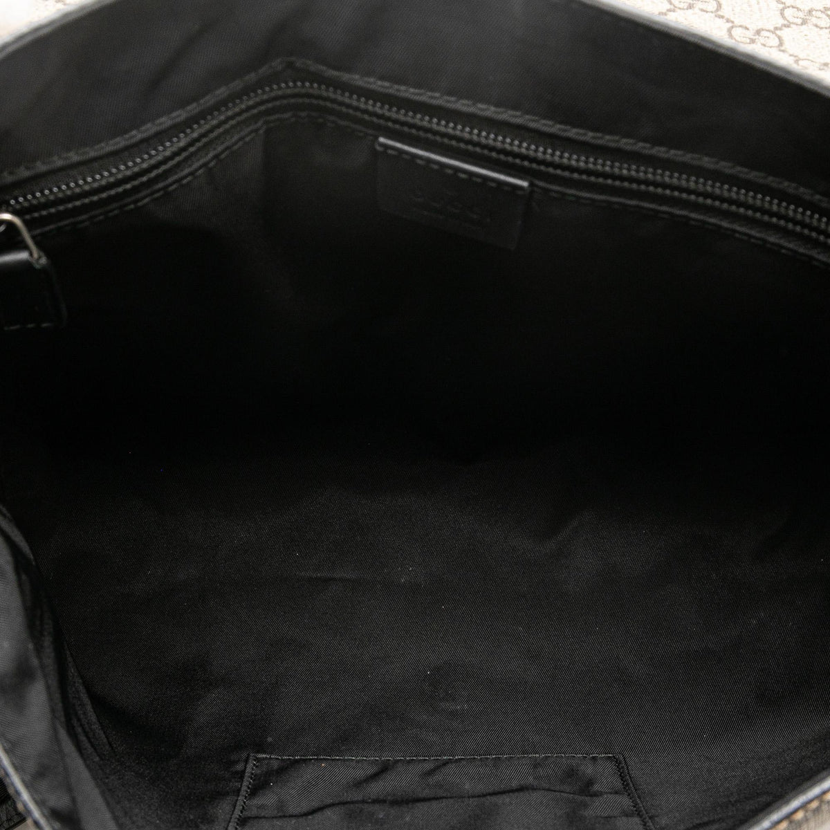 Gucci GG Supreme Web Flap Messenger Bag (SHG-oZ339u)