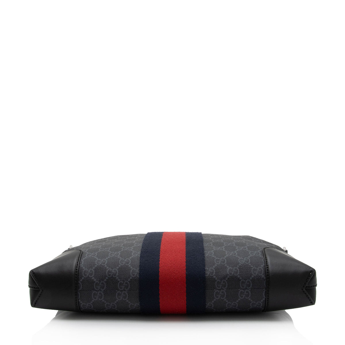 Gucci GG Supreme Web Flat Square Messenger Bag (SHF-3vvT7M)