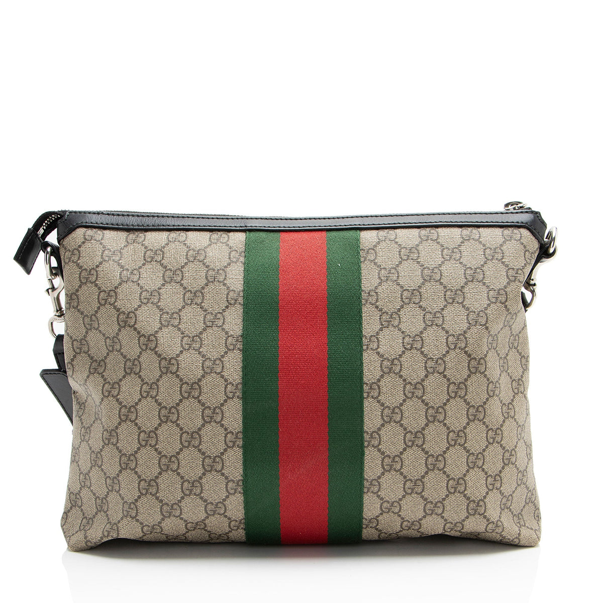 Gucci GG Supreme Web Flat Square Messenger
