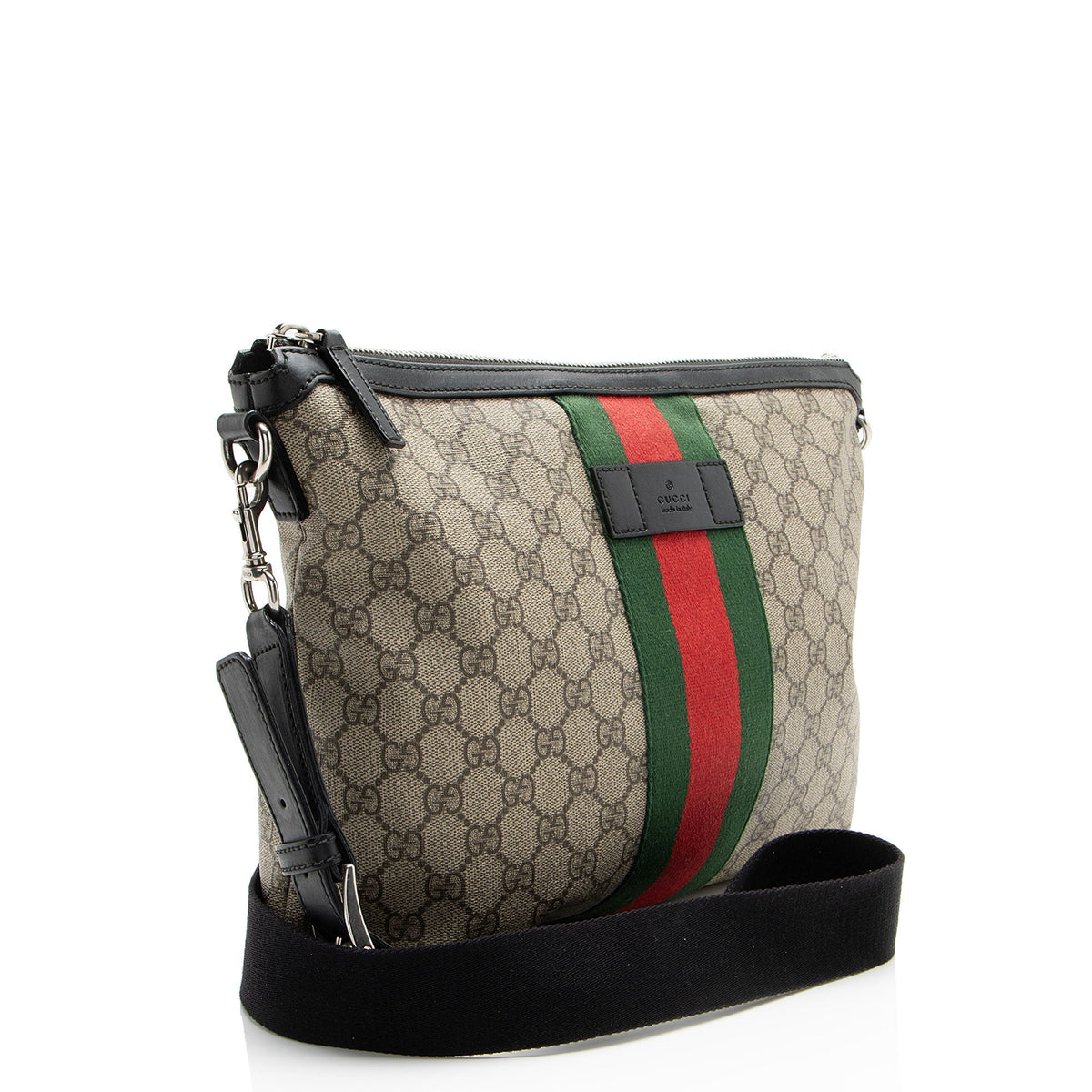 Gucci GG Supreme Web Flat Square Messenger
