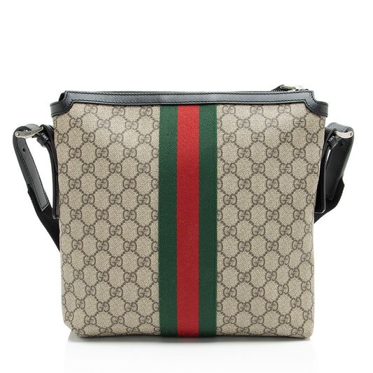 Gucci GG Supreme Web Messenger