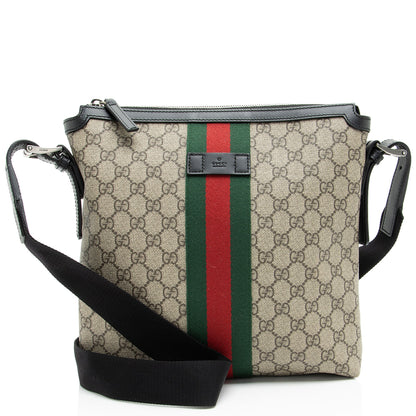 Gucci GG Supreme Web Messenger