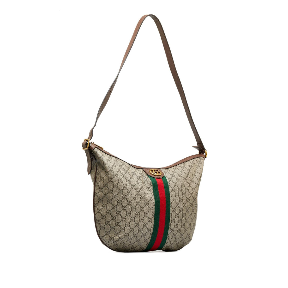 Gucci GG Supreme Web Ophidia Half Moon (SHG-T3BRFr)