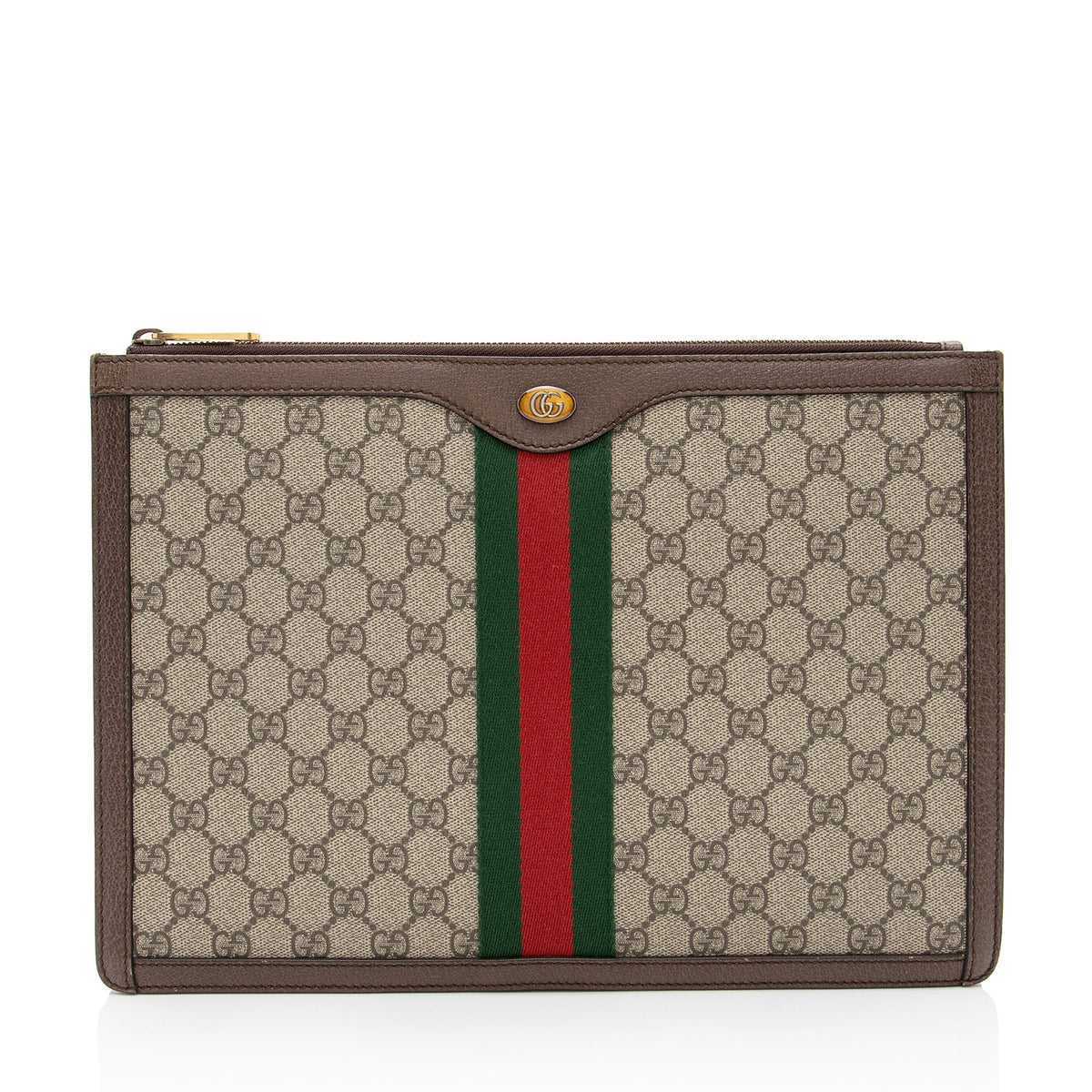 Gucci GG Supreme Web Ophidia Pouch (SHF-Vkx6V1)