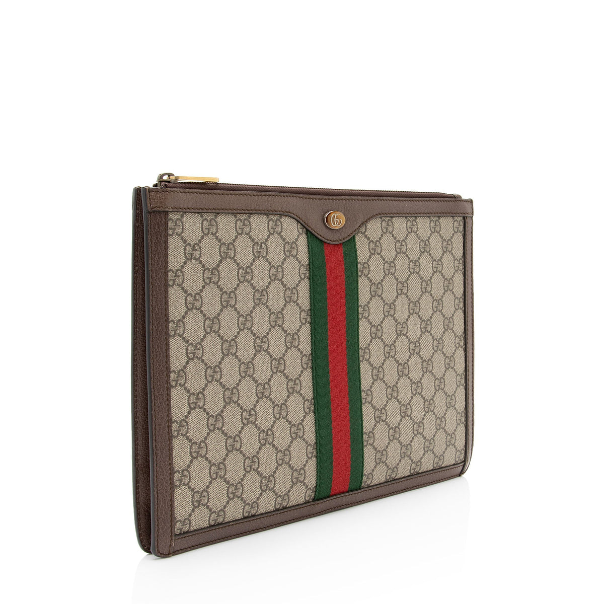 Gucci GG Supreme Web Ophidia Pouch (SHF-Vkx6V1)