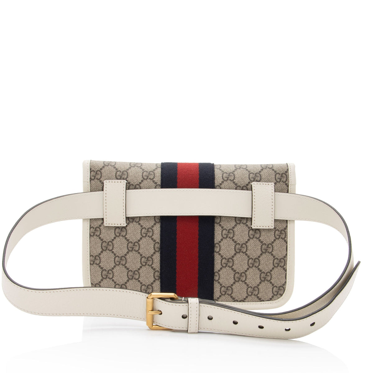 Gucci GG Supreme Web Ophidia Small Belt Bag (SHF-AaUu3L)