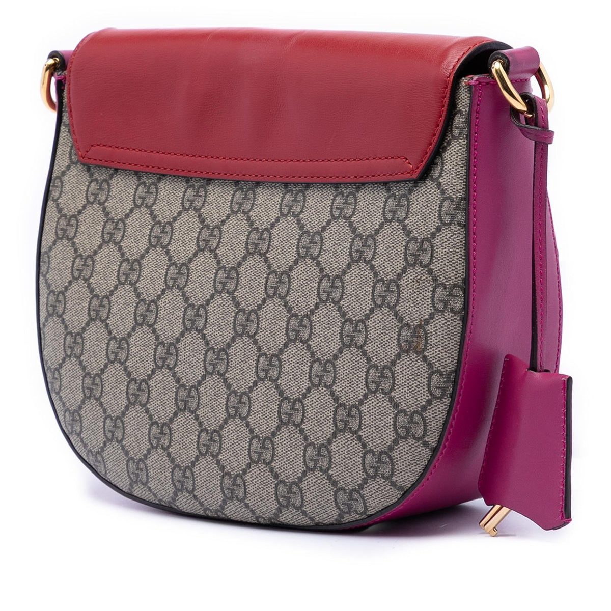 Gucci GG Supreme Web Padlock Crossbody