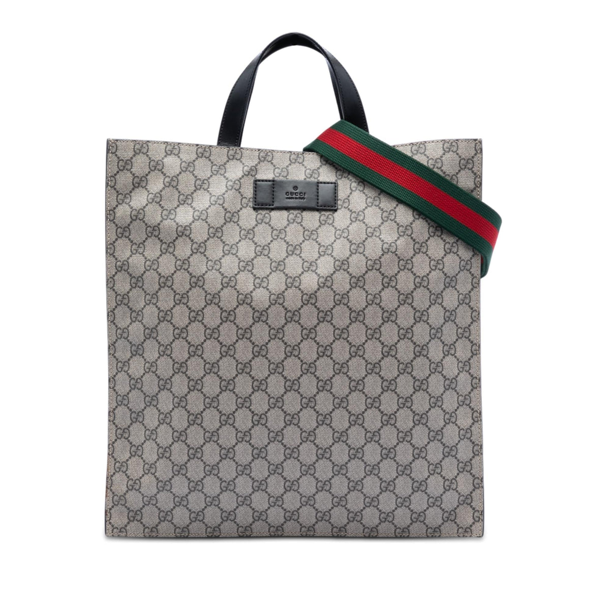 Gucci GG Supreme Web Vertical Satchel