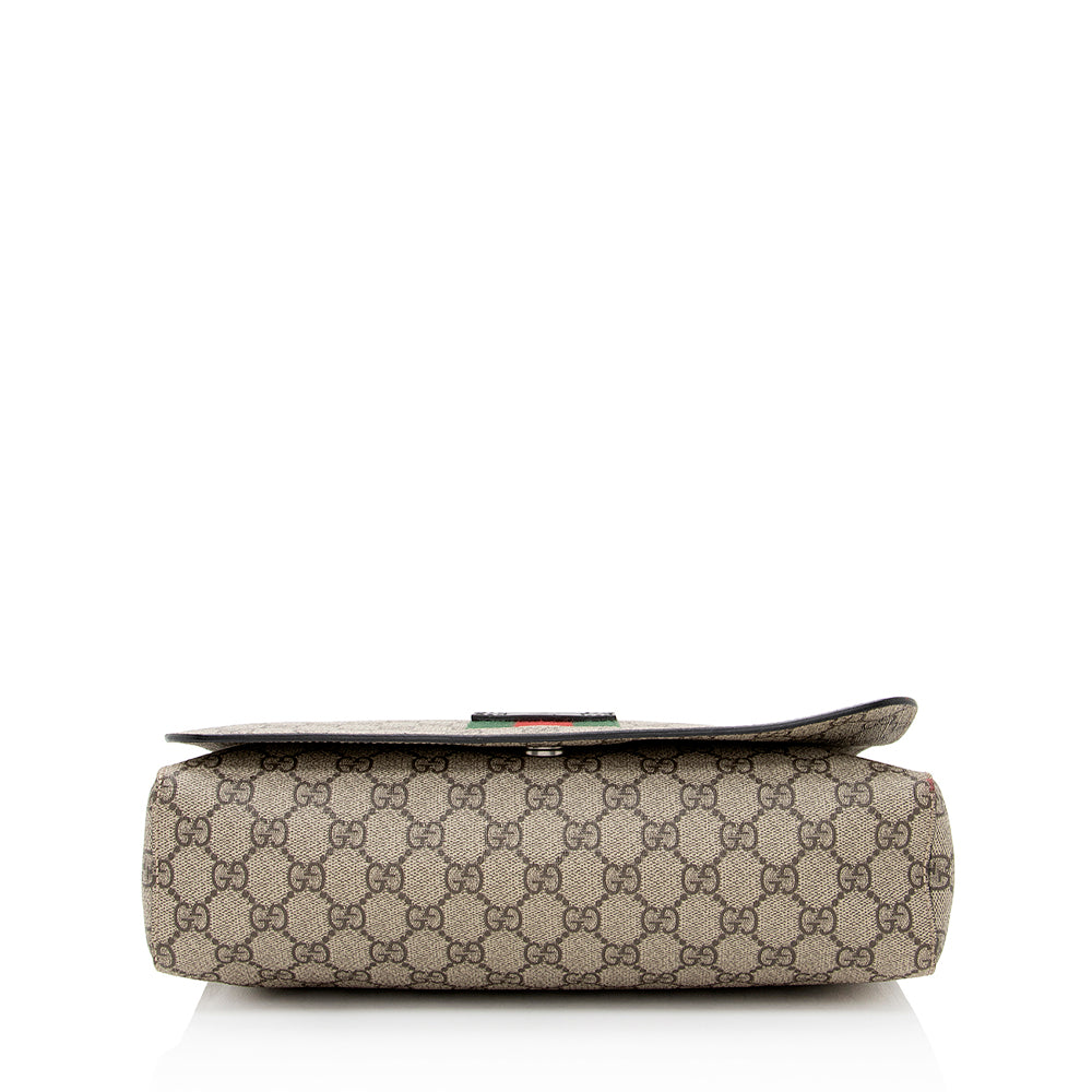 Gucci GG Supreme Web Messenger Bag (SHF-21187)
