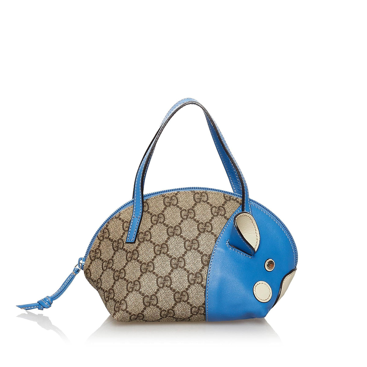 Gucci GG Supreme Zoo Handbag (SHG-30884)