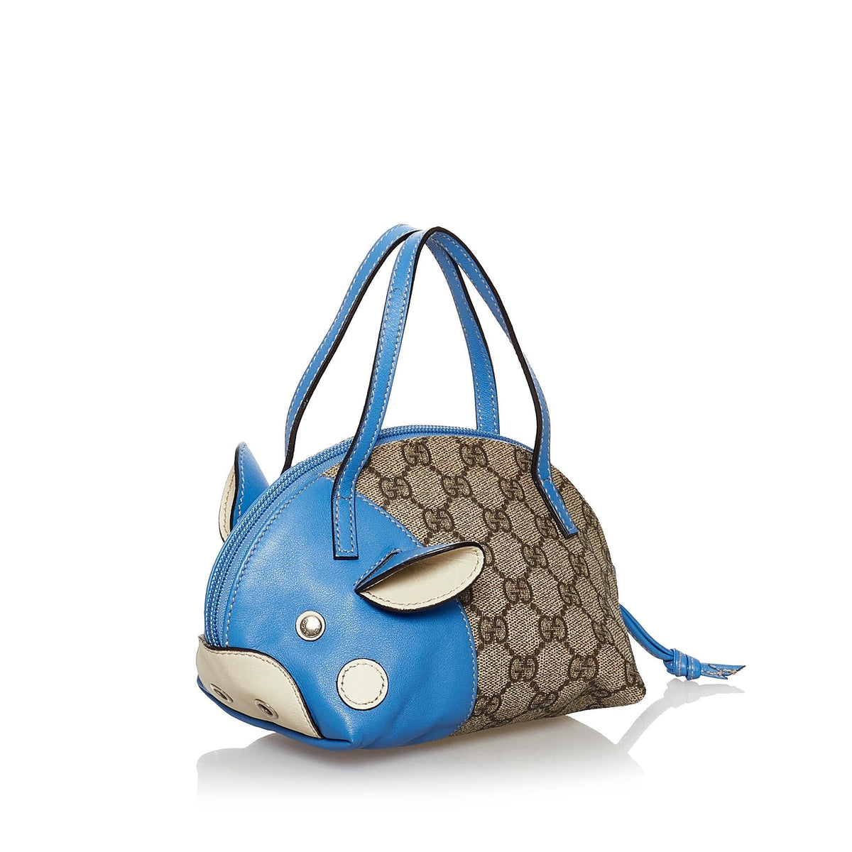 Gucci GG Supreme Zoo Handbag (SHG-30884)