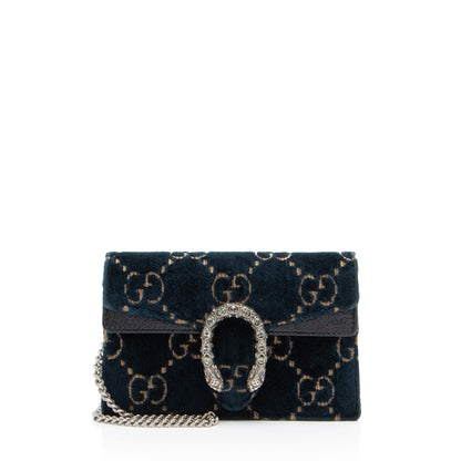 Gucci GG Velvet Dionysus Super Mini Bag (SHF-zrKSbu)