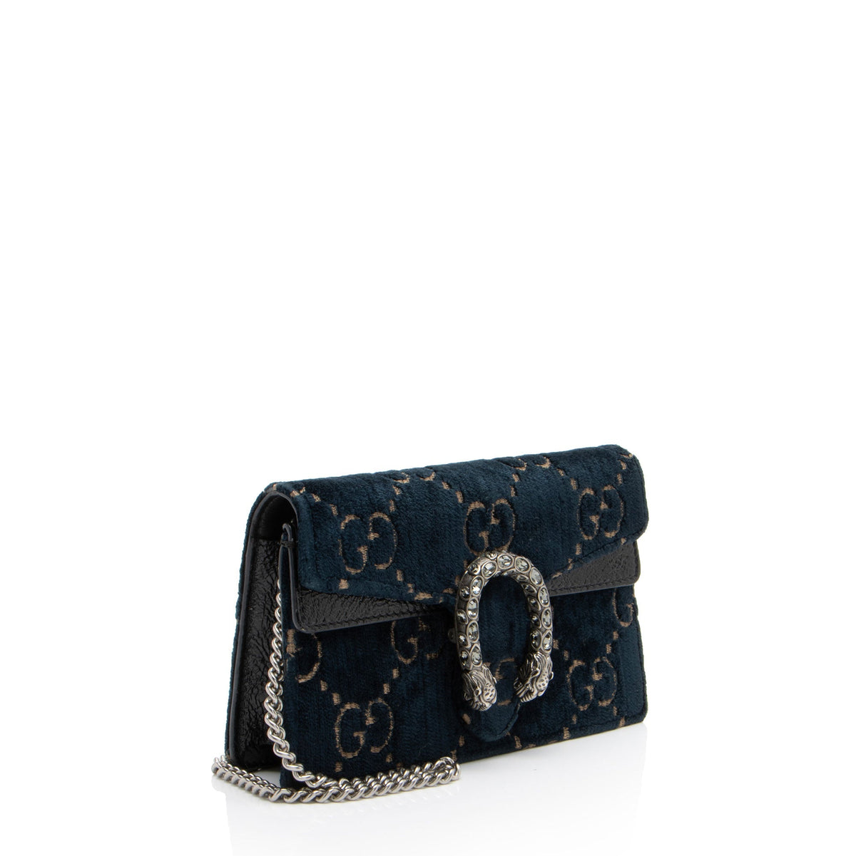 Gucci GG Velvet Dionysus Super Mini Bag (SHF-zrKSbu)