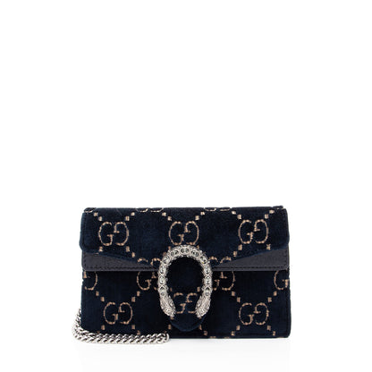 Gucci GG Velvet Dionysus Super Mini Bag