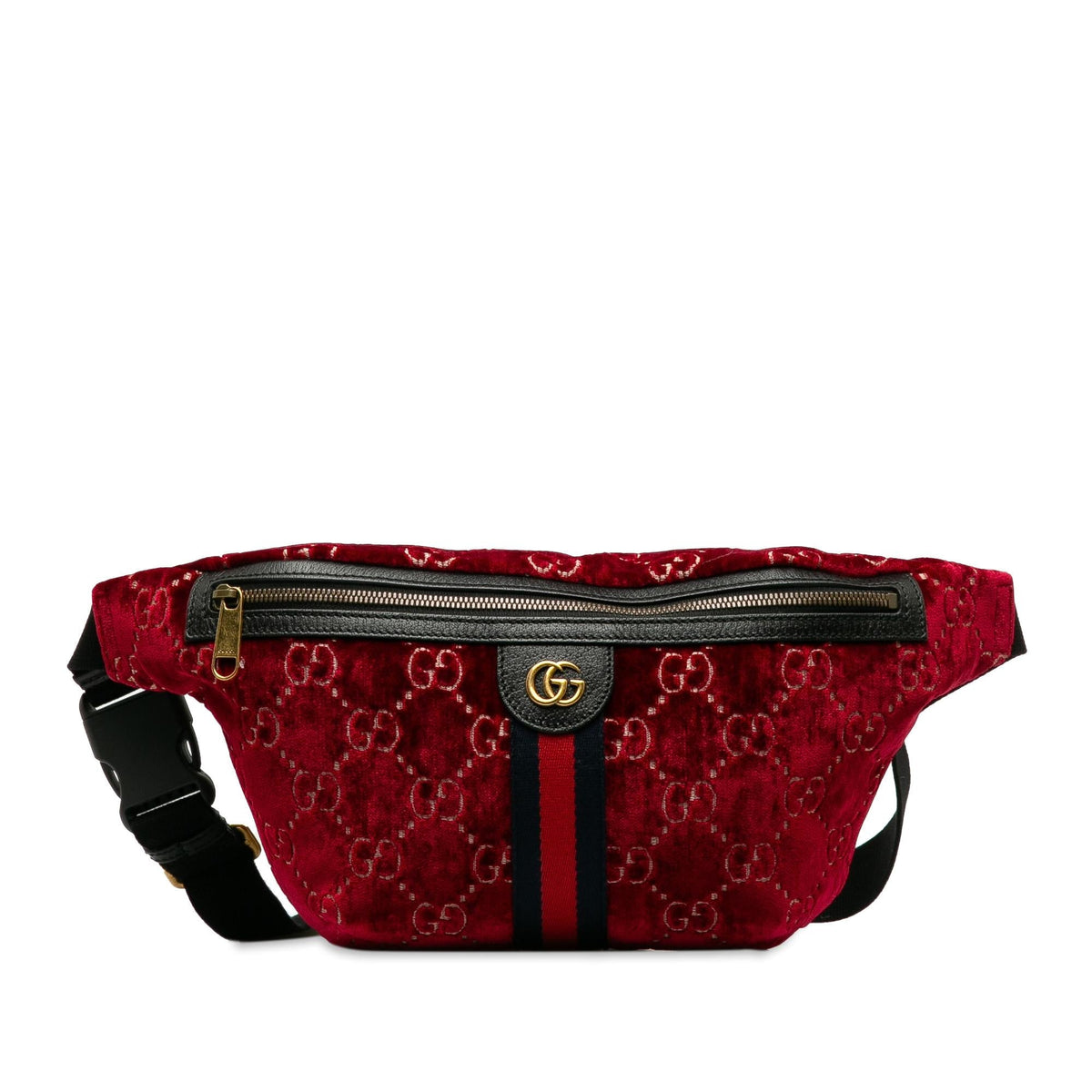 Gucci GG Velvet Ophidia Belt Bag (SHG-vPMoAs)