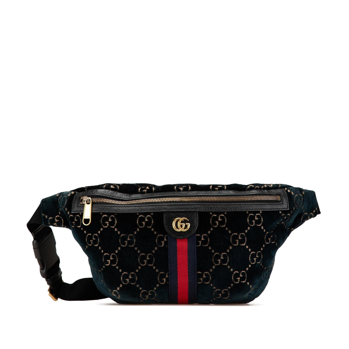 Gucci GG Velvet Ophidia Belt Bag