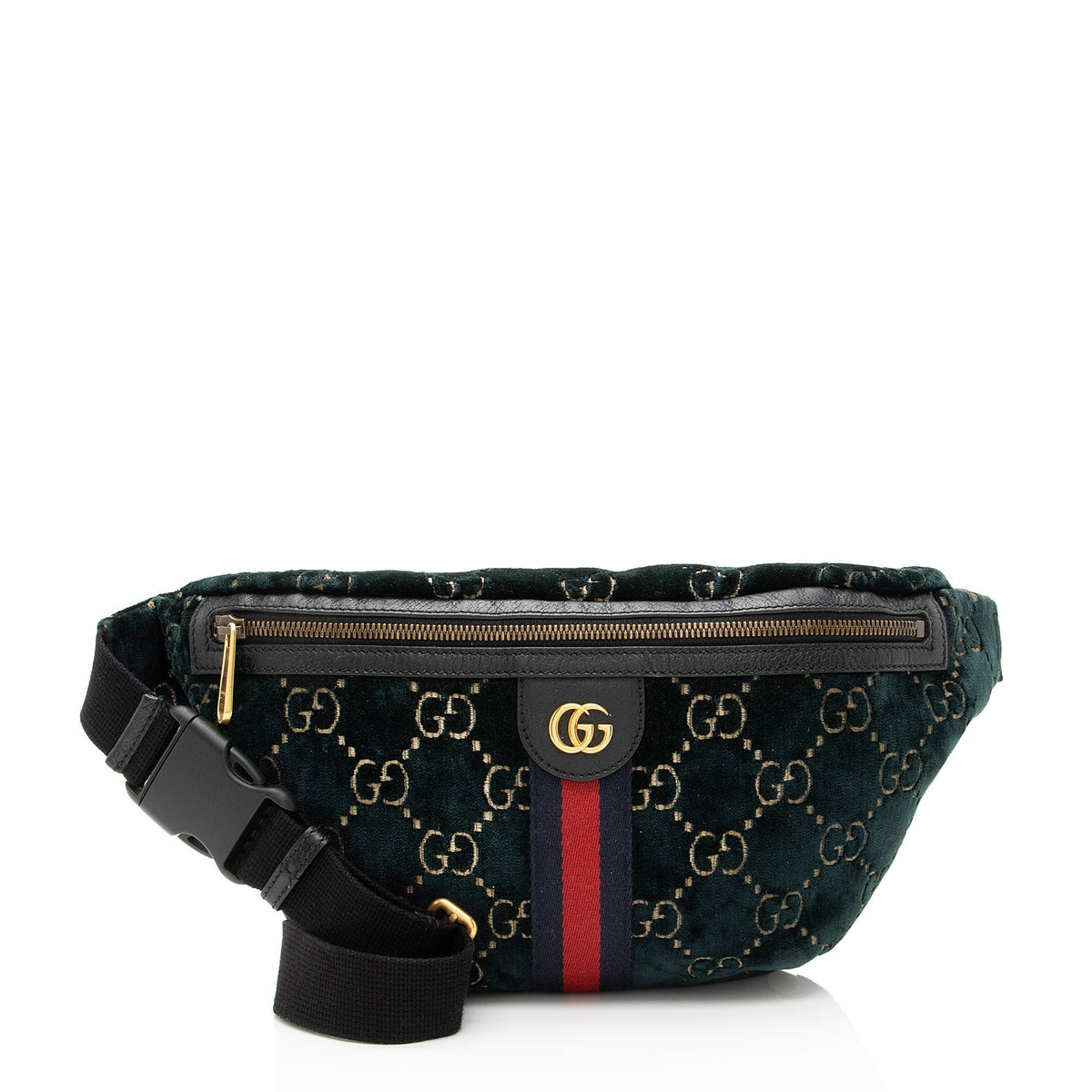 Gucci GG Velvet Ophidia Belt Bag
