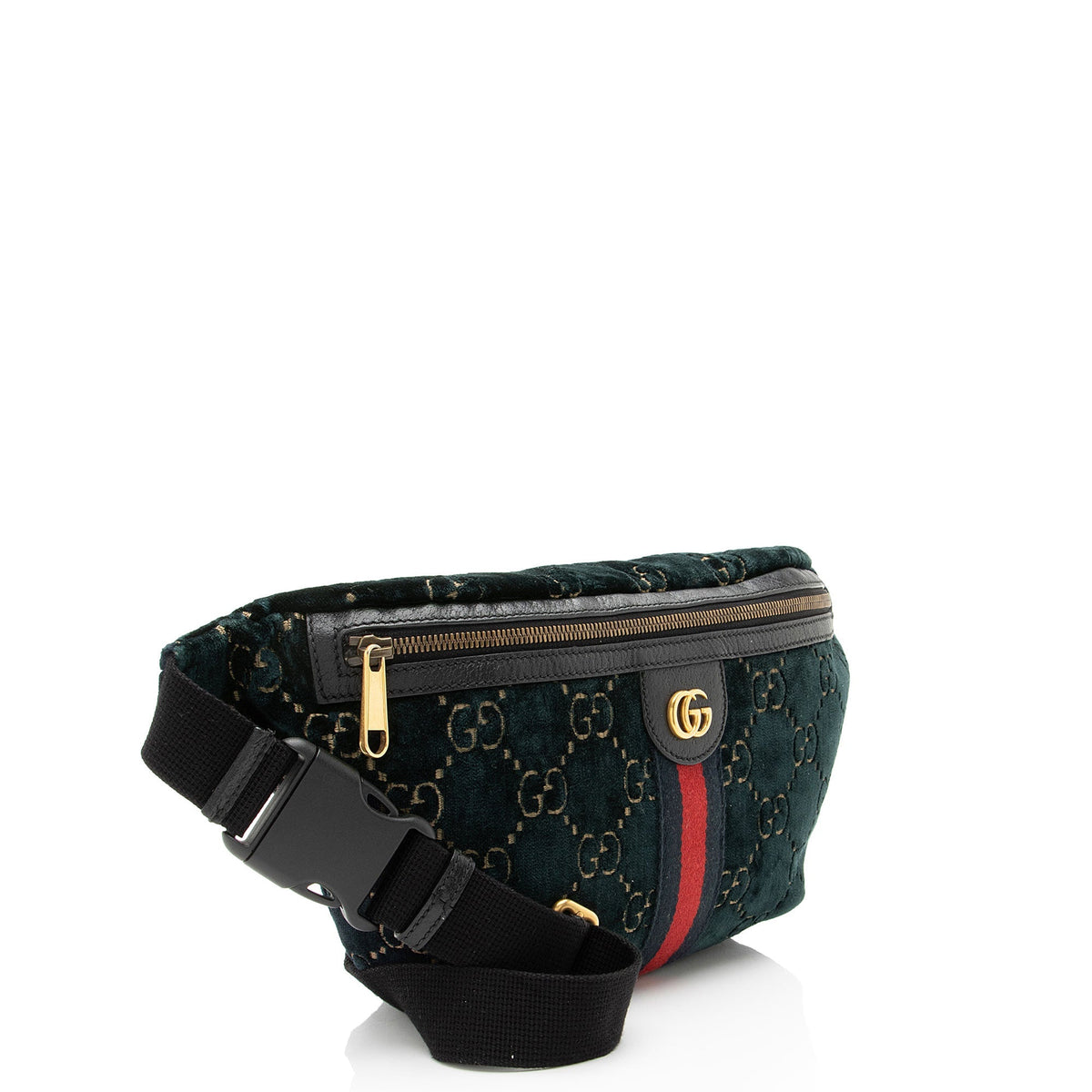 Gucci GG Velvet Ophidia Belt Bag