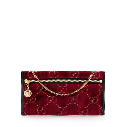 Gucci GG Velvet Pochette (SHF-22647)