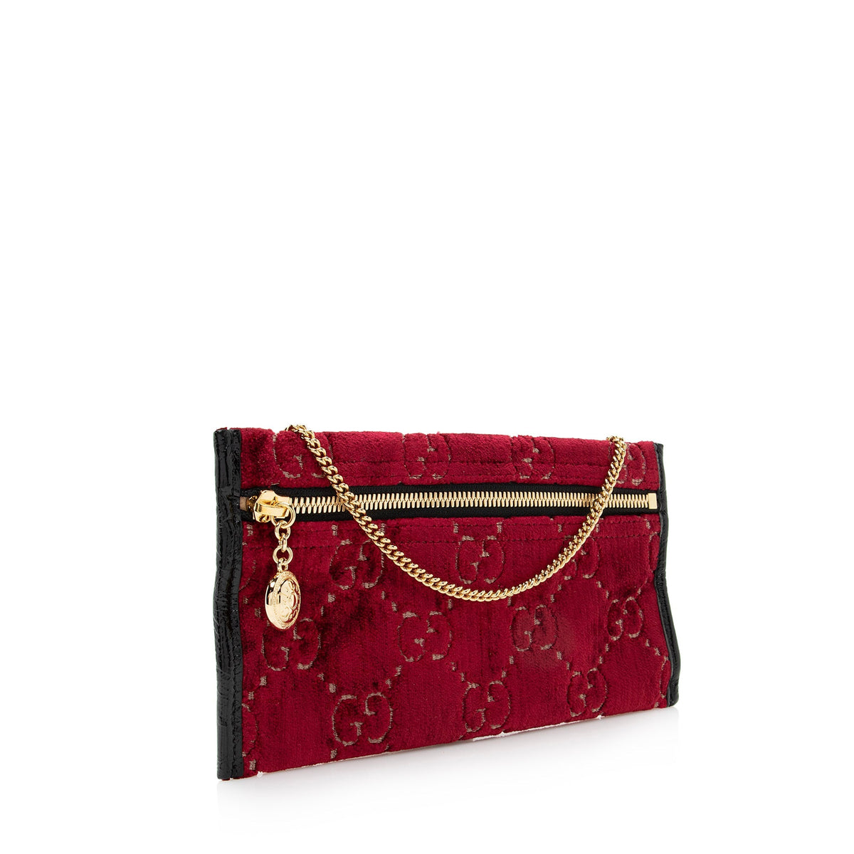 Gucci GG Velvet Pochette (SHF-22647)
