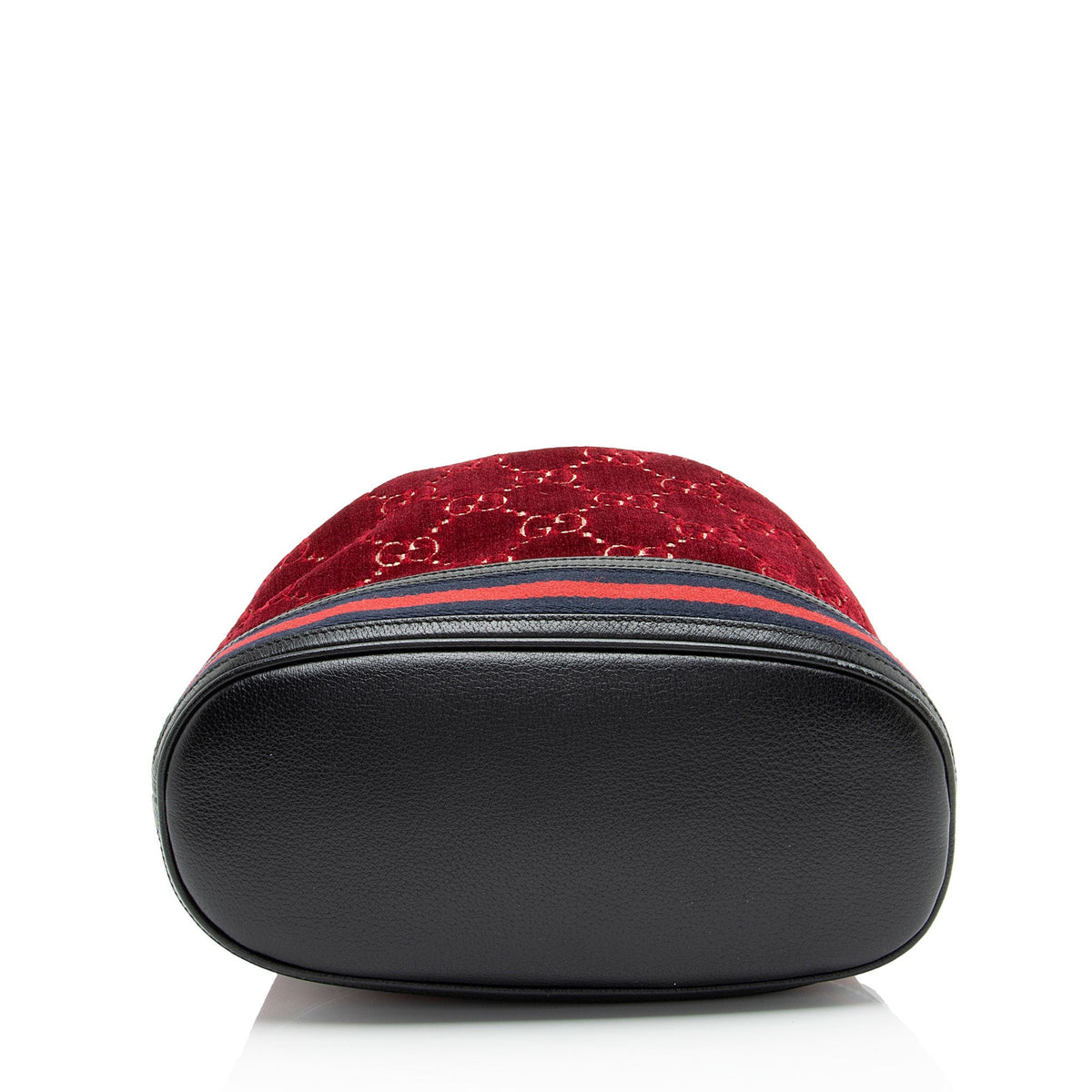 Gucci GG Velvet Web Bucket Bag