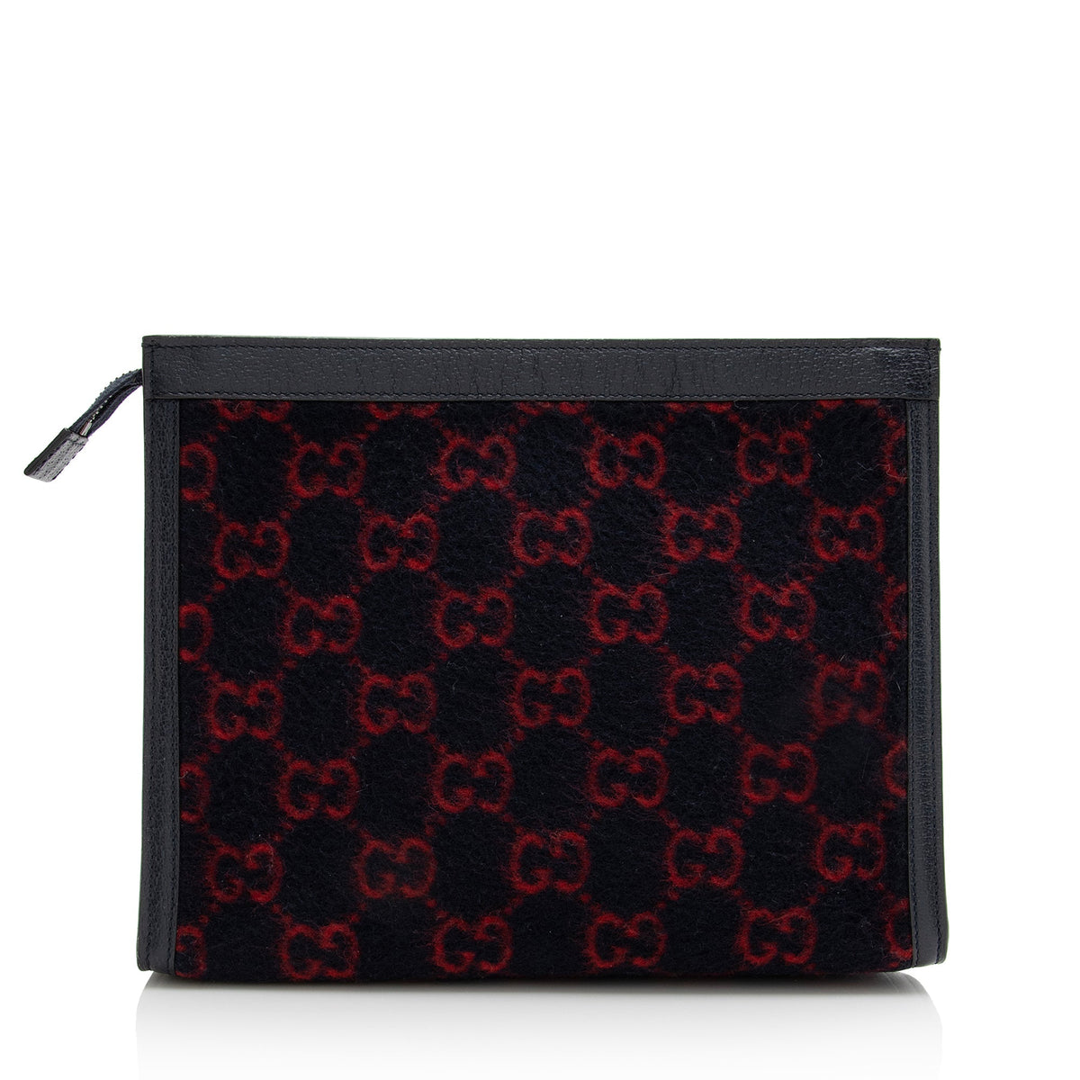 Gucci GG Wool Zip Pouch (SHF-22717)