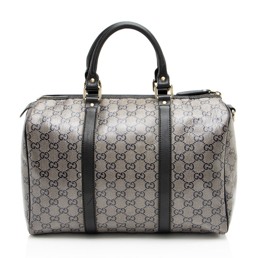 Gucci Glitter GG Supreme Joy Boston Bag