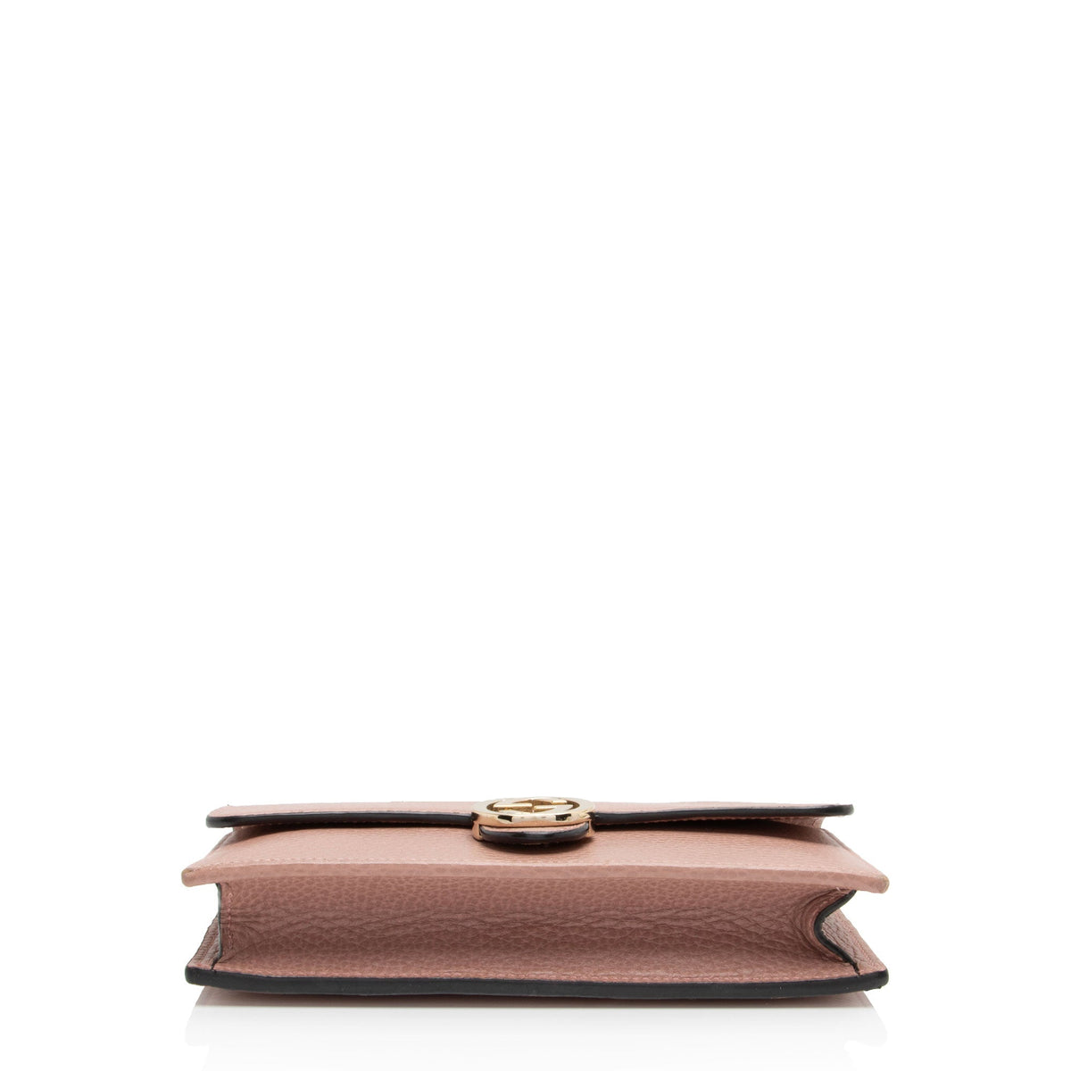 Gucci Leather Interlocking G Chain Wallet (SHF-ynDxvx)