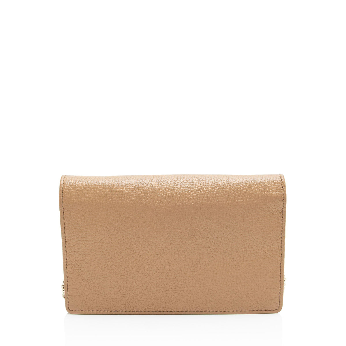 Gucci Grained Leather Soho Wallet on Chain