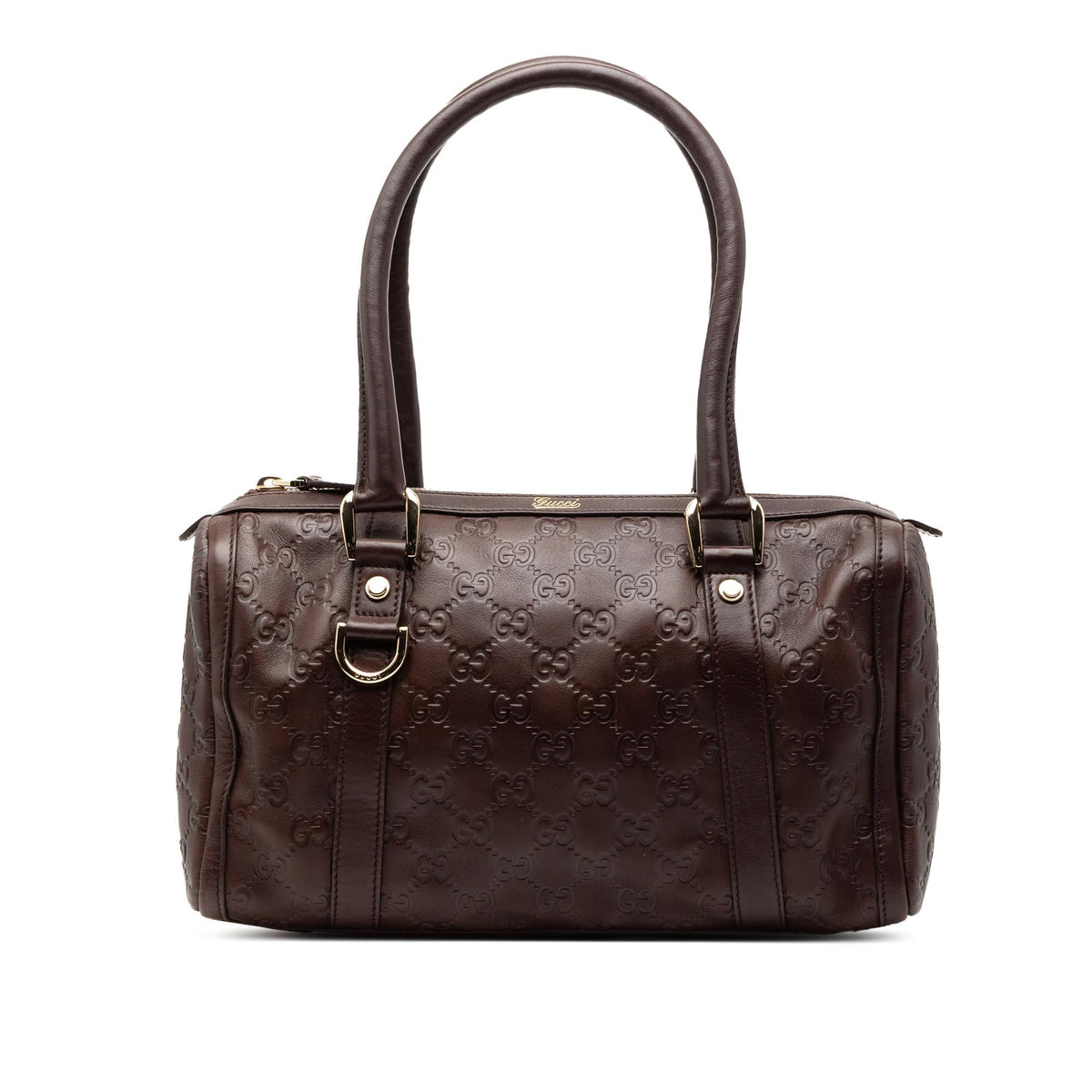 Gucci Guccissima Abbey D Ring Boston Bag