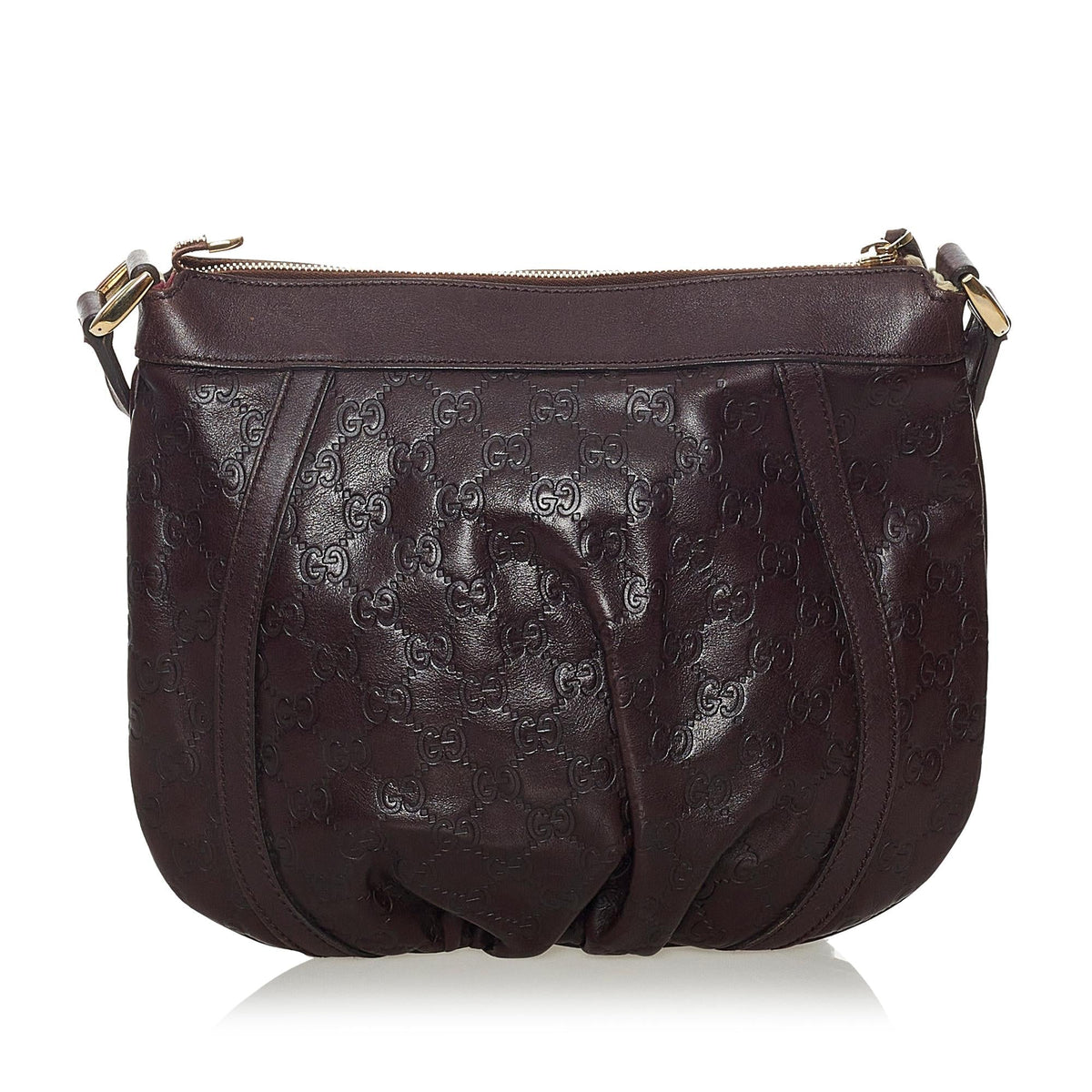 Gucci Guccissima Abbey D-Ring Crossbody Bag (SHG-28108)