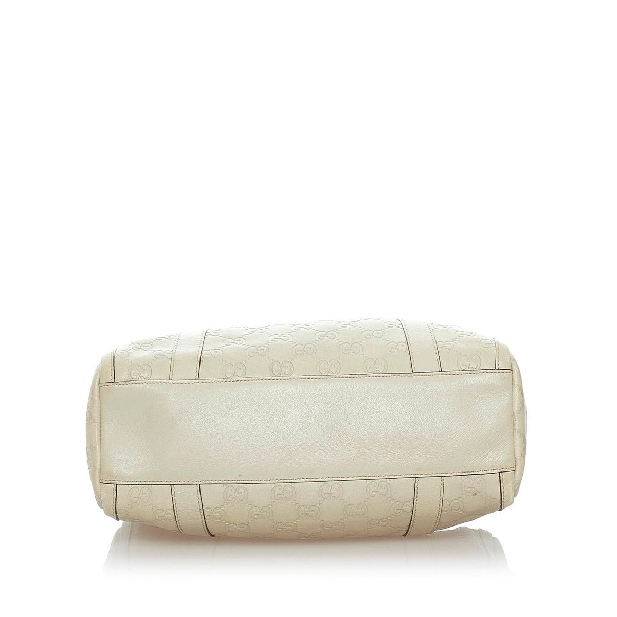 Gucci Guccissima Abbey Leather Boston Bag (SHG-33090)