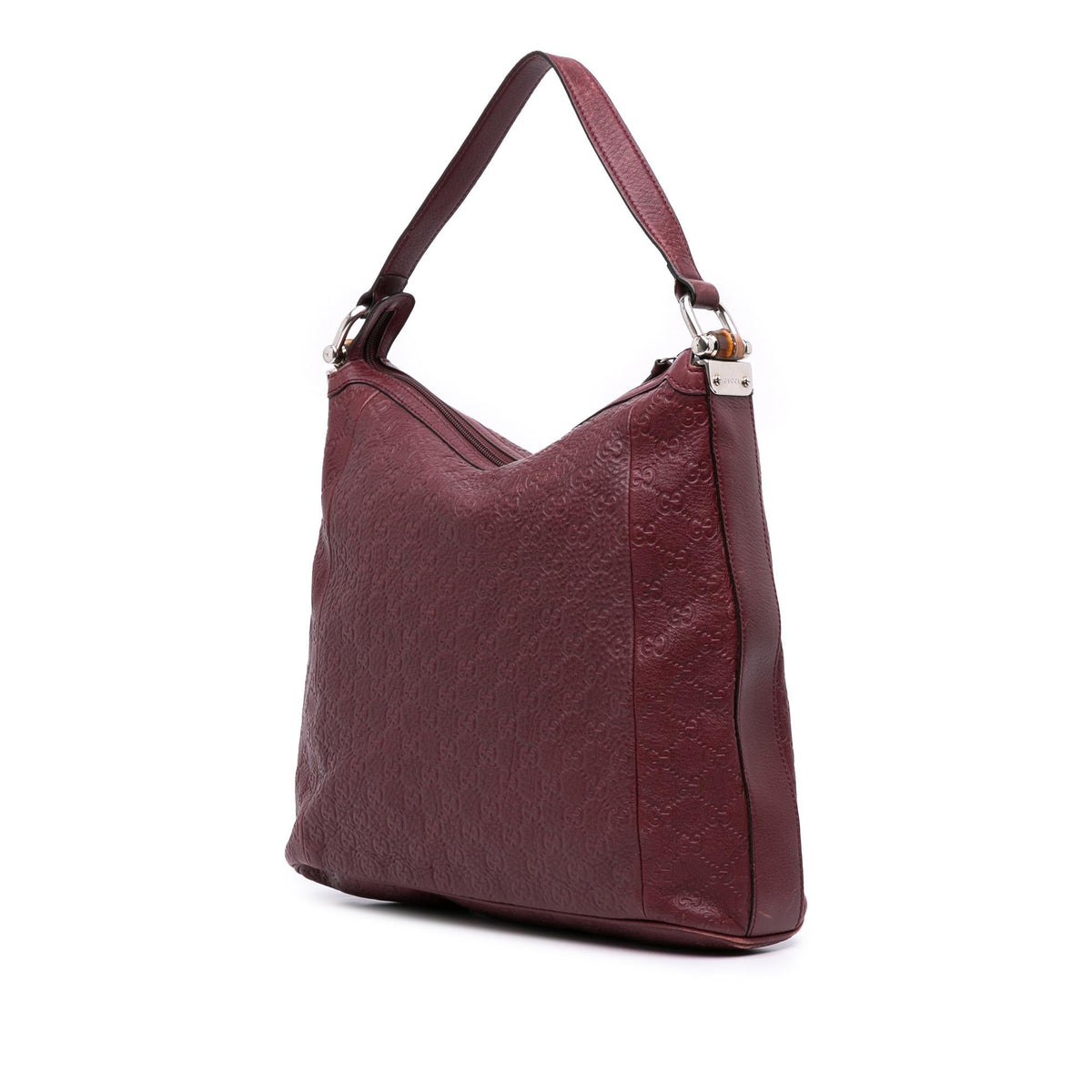 Gucci Guccissima Bamboo D Ring Hobo