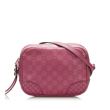 Gucci Guccissima Bree Crossbody Bag (SHG-Ta60Vl)